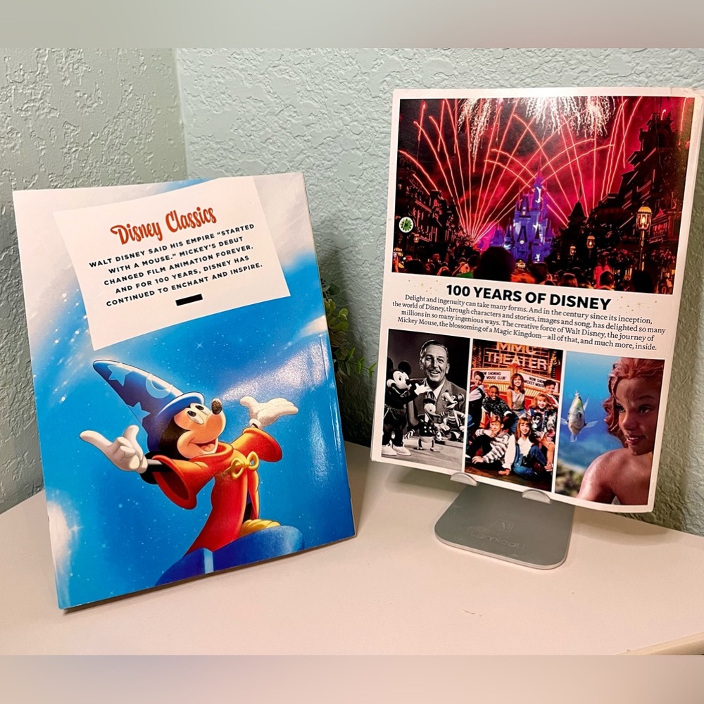 New Disney Magazines 100 Years of Disney Magazines: Life, Unofficial Guide - Picture 2 of 2